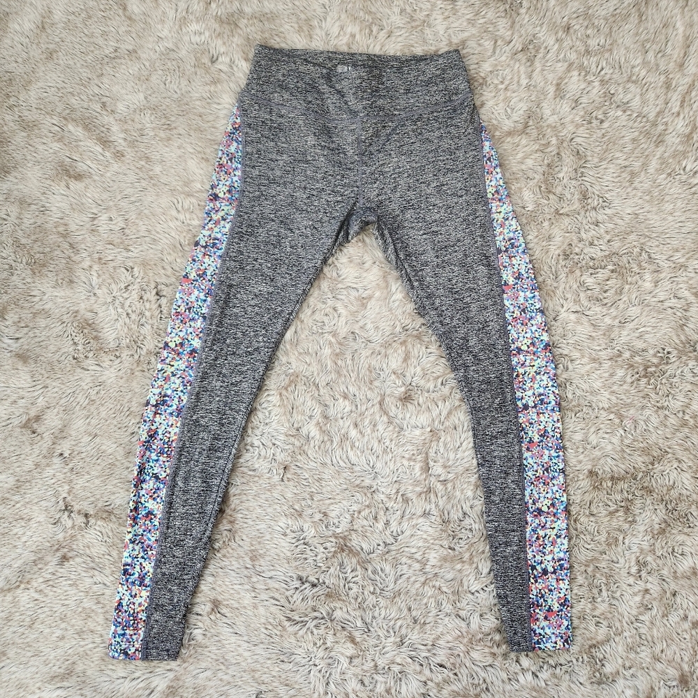 LuLaRoe Jordan Ankle Length Athletic Leggings Gray Women's Size Small